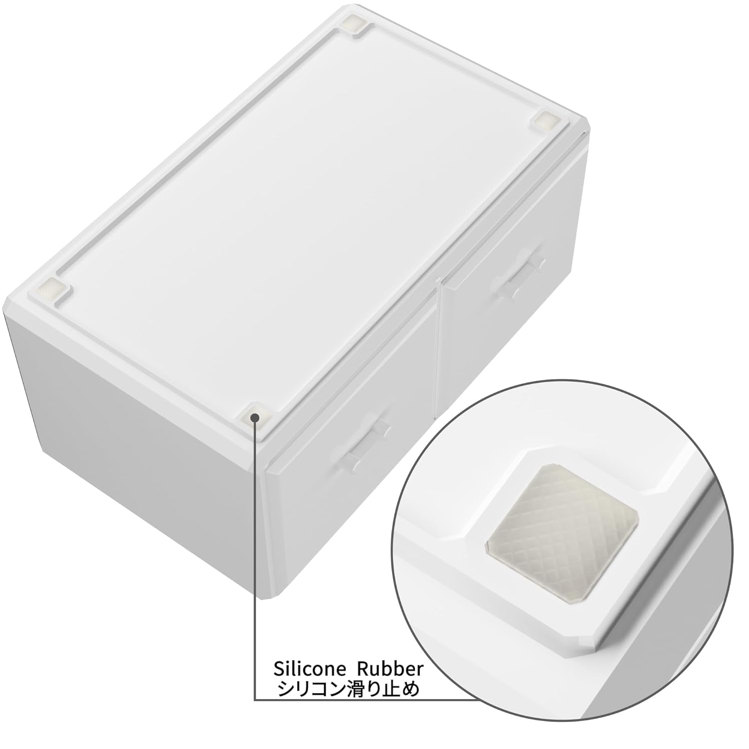 Stylish White Makeup Organizer with 12 Drawers - Perfect for Cosmetics Storage and Display